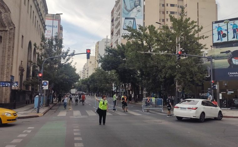 Marcha del Polo Obrero en Córdoba. (Foto: Fernando Barrionuevo/Cadena 3)