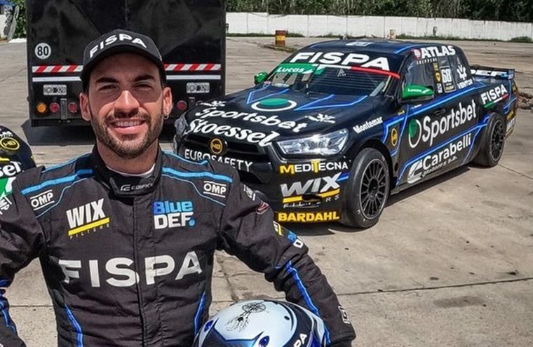 Julian Santero manejará una Hilux del LCA Racing.