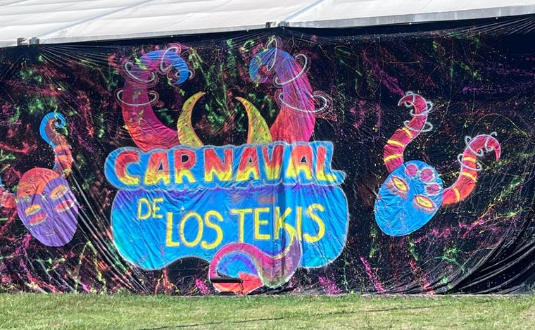 FOTO: Carnaval de Los Tekis en Jujuy: cuenta regresiva para 4 noches de puro color.
