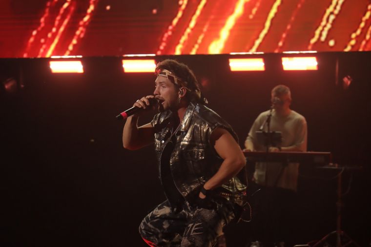 MYA en la primera noche del Festival Internacional de Peñas de Villa María.