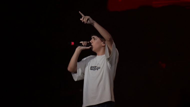 Milo J en la primera noche de Villa María