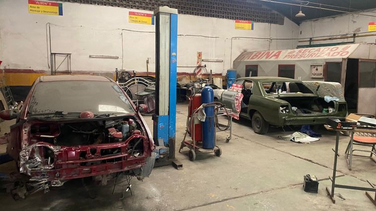 FOTO: Dramático relato del mecánico al que le desvalijaron el taller