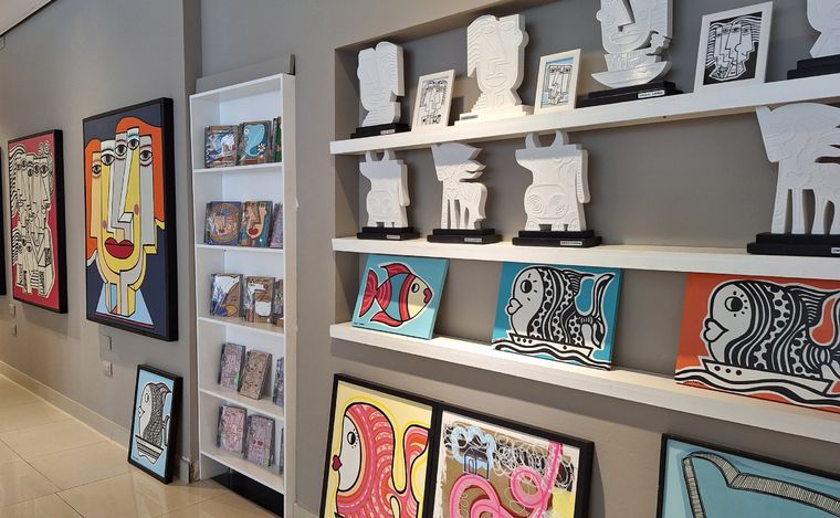 La galería de arte de Mario Lange, un espacio cultural sublime en Carlos Paz.