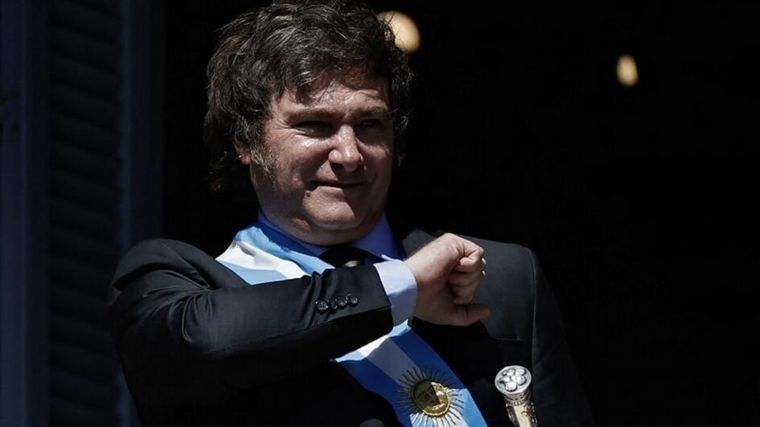 Javier Milei, presidente de Argentina