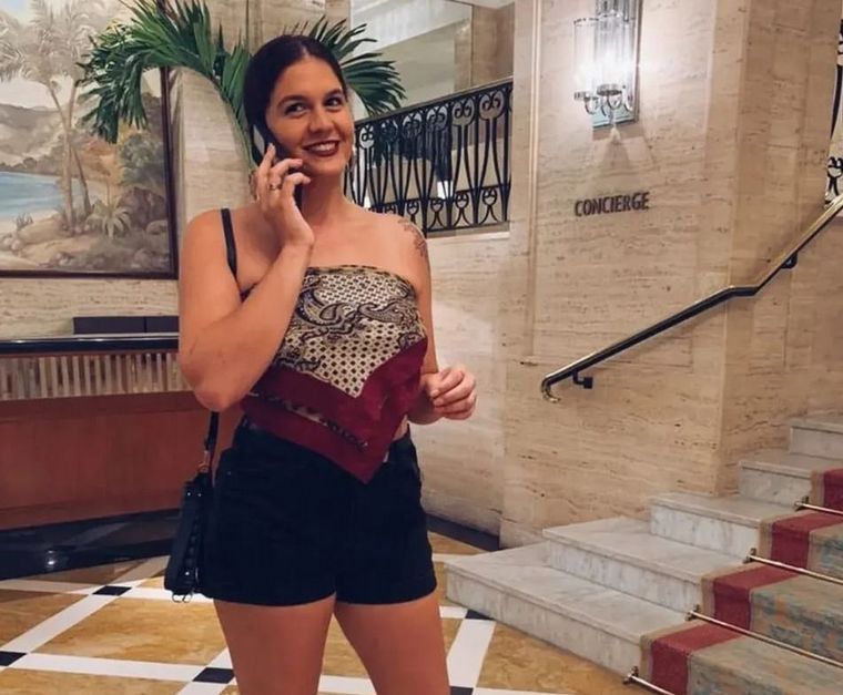 Greta Lambertini; un cambio en su estilo de vida, rodeada de paisaje carioca