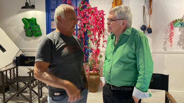 Miguel y Chino en Banda pasaron por Rony en Vivo. 