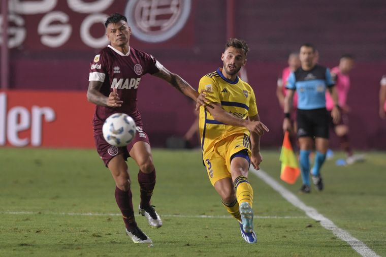 Boca no pudo Lanús y cayó en la previa del superclásico.
