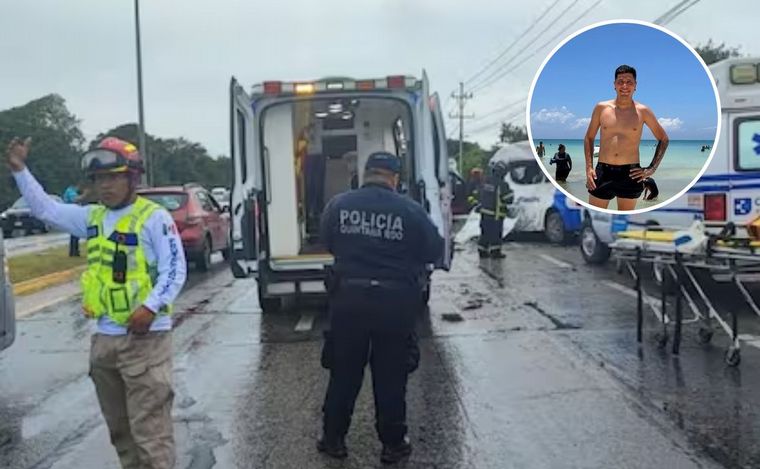 FOTO: Maximiliano Nicolás Laviano estaba en la camioneta que se accidentó en México. 