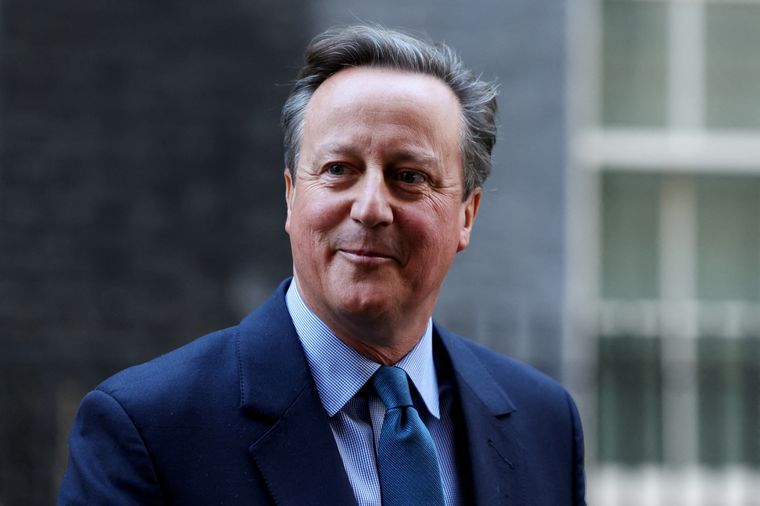 David Cameron, actual Canciller británico. (archivo).