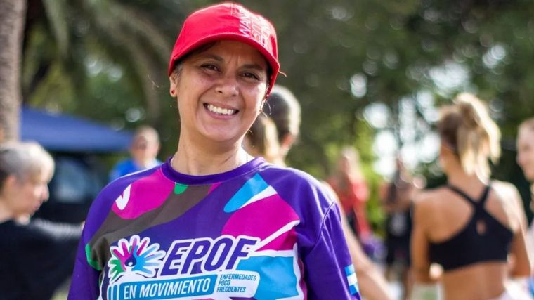 FOTO: Maratón por las enfermedades poco frecuentes (Foto: @fundacion_lupus_argentina_)