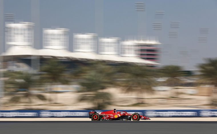 FOTO: Leclerc era el más rápido cuando apareció la bandera roja y la pista debió revisarse