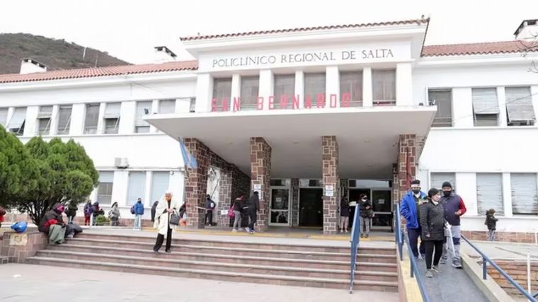 FOTO: Hospital San Bernardo en Salta