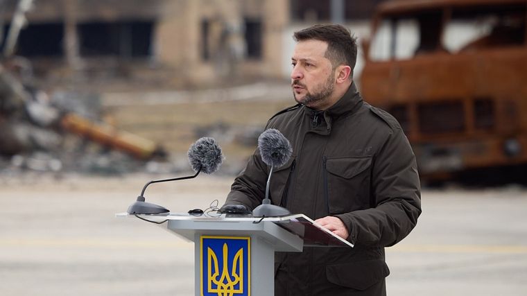 FOTO: Volodimir Zelenski, a dos años de la invasión rusa a Ucrania