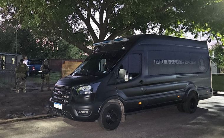 Las TOE realizaron una serie de allanamientos positivos en San Lorenzo. 