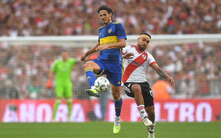 FOTO: Boca y River repartieron puntos en el superclásico disputado en "El Monumental".