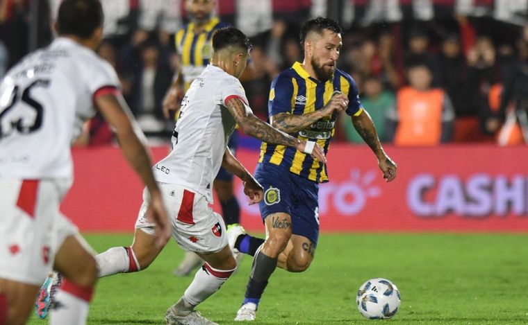 Newell's vs. Central. Copa de la Liga 2024.