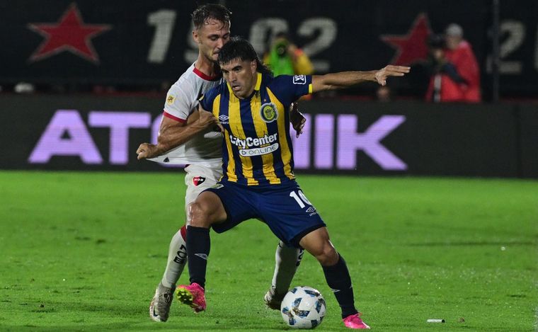 Newell's vs. Central. Copa de la Liga 2024.