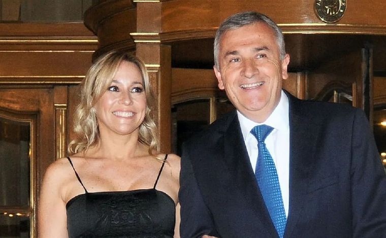 Tulia Snopek y Gerardo Morales. (Foto: A24)