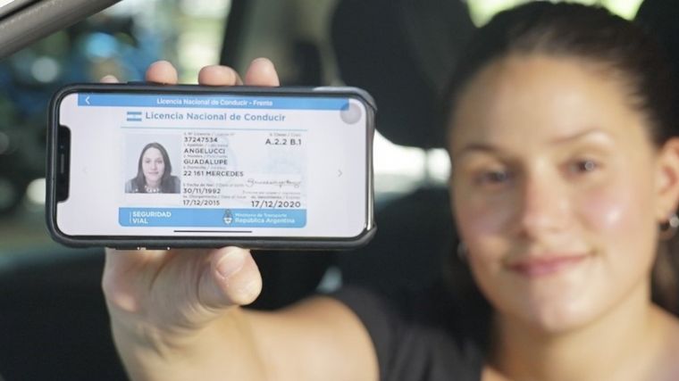 FOTO: Licencia de conducir digital