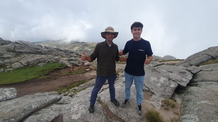 Cadena 3 en el Cerro Champaquí