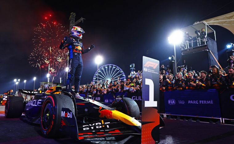 FOTO: Sin despeinarse, Verstappen sigue reinando la F1 en el comienzo del 2024 en Baréin