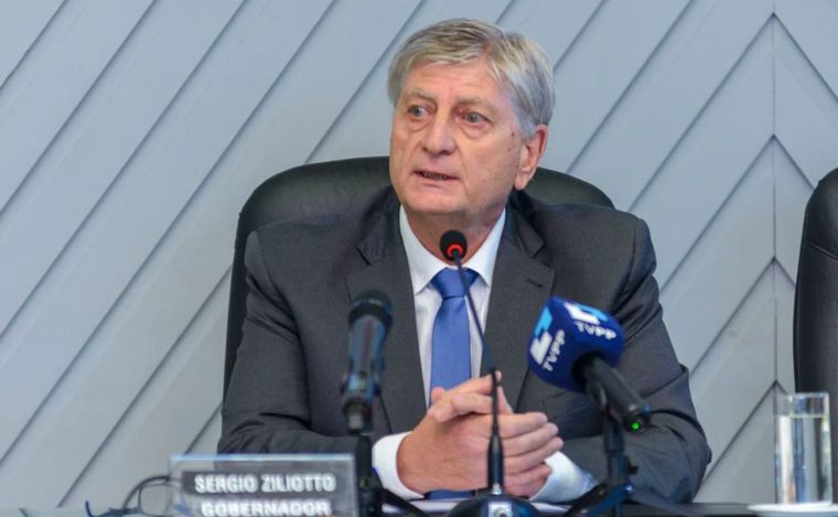 Sergio Ziliotto, gobernador de La Pampa. (Foto: NA)