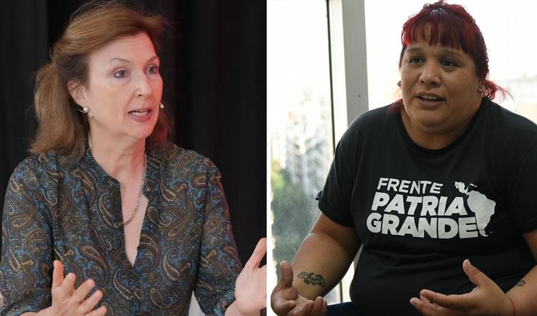 Cruce en redes entre Diana Mondino y Natalia Zaracho.