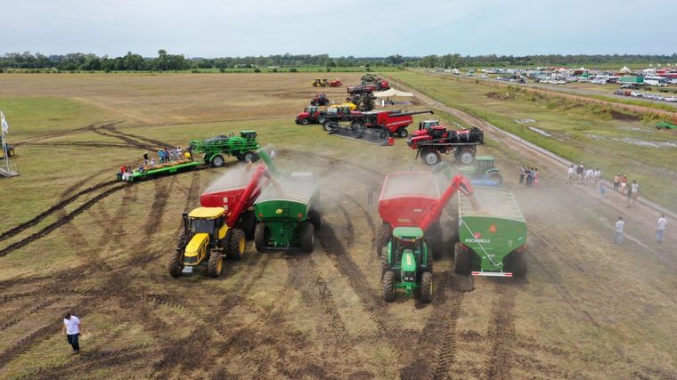 FOTO: Fuerte aumento de la cosecha y de las ventas de maquinaria agrícola (Foto: Expoagro)