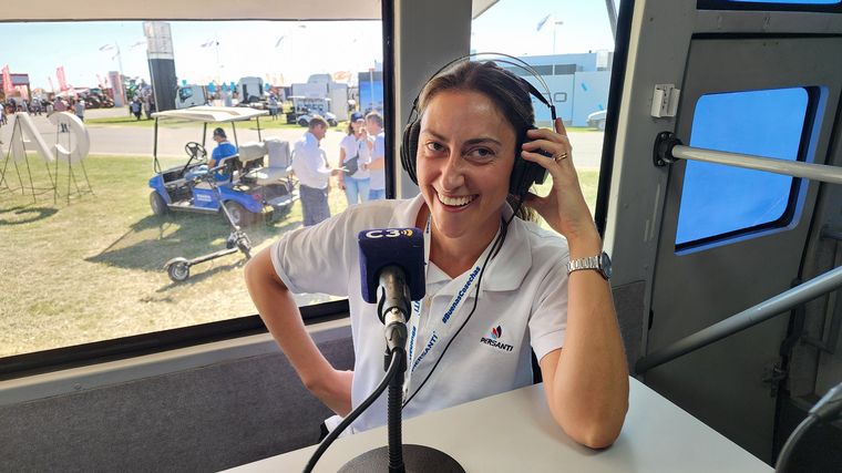 Luciana Piersanti, una mujer en el campo argentino