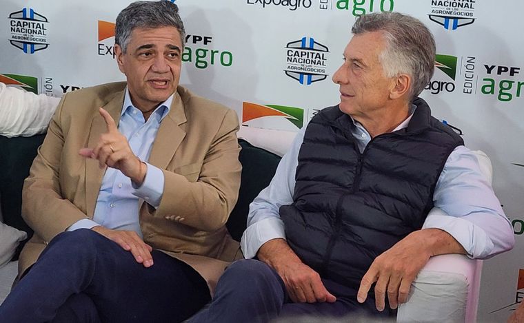 Jorge Macri junto a Mauricio Macri.