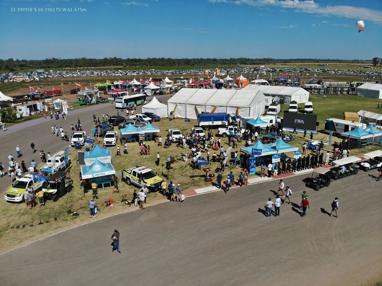 Cadena 3, presente en ExpoAgro 2024.