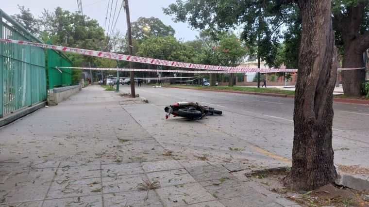 Un motociclista de 28 años falleció este sábado