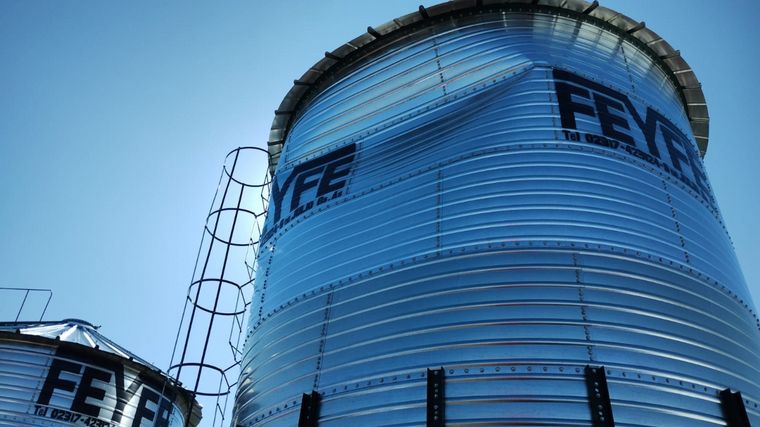 Fuerte temporal en San Nicolás, produjo daños en la Expoagro