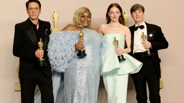 FOTO: Los actores que triunfaron en la noche de los Oscar.