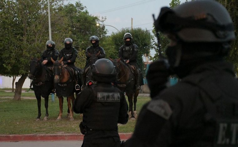 FOTO: Operativo en Ciudad de Mis Sueños. (Foto: Policía de Córdoba)