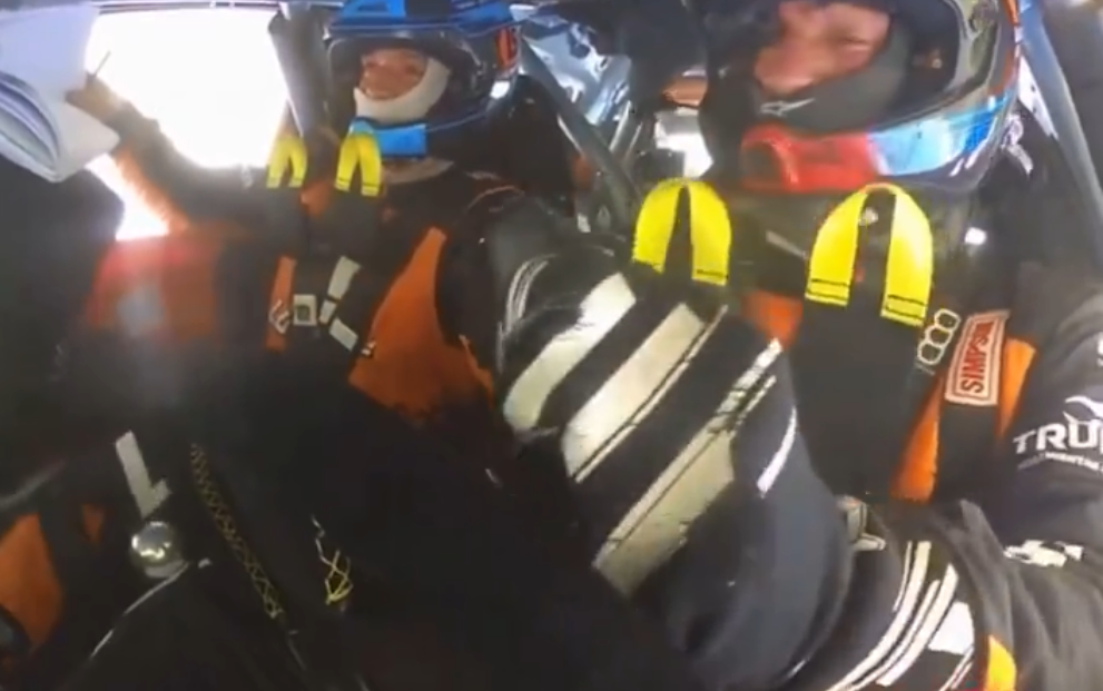 El video viral de un accidente en el Rally: