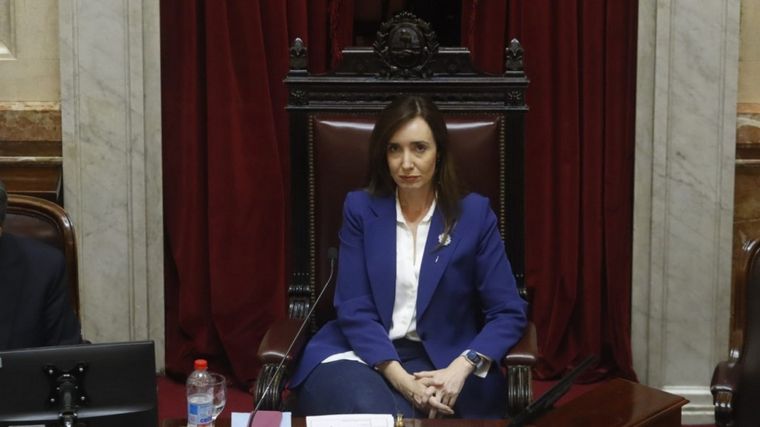 FOTO: Villarruel convoca a una sesión especial en el Senado para tratar el DNU