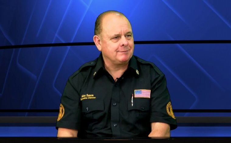 Alex Zunca, oficial de la Policía de Maryland. (Foto: X)