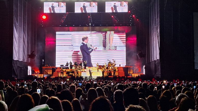 Luis Miguel tuvo un controvertido paso por la capital cordobesa. 