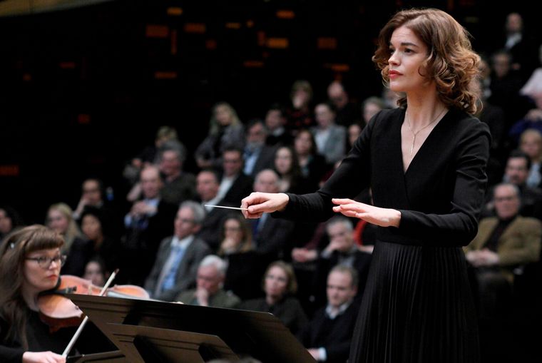 FOTO: Marie Sophie Ferdane en el rol de una directora de una orquesta complicada.