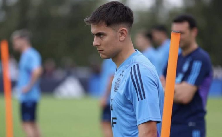 Paulo Dybala fue desafectado de la Selección argentina por una lesión. (Foto: AFA)