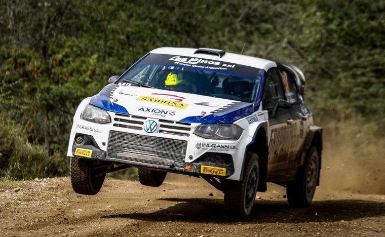 FOTO: Echeverría-Falistocco mandaron desde el comienzo en la Maxi Rally con su Gol