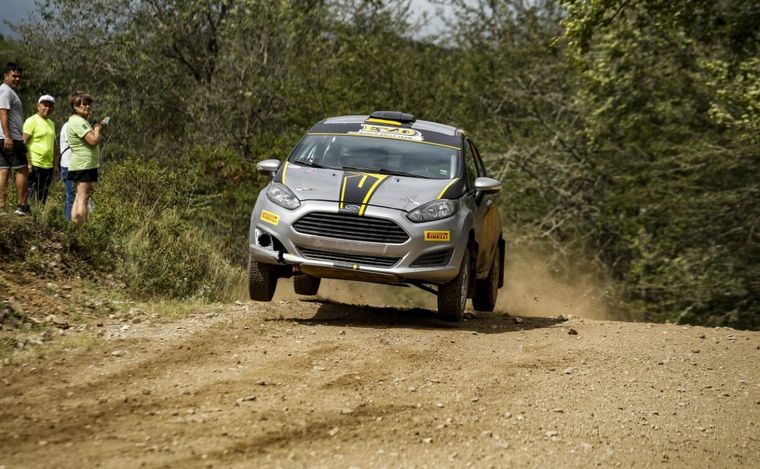 Pablo Eli y Julio Herrero volvieron a correr con este Fiesta del EDZ-WRT