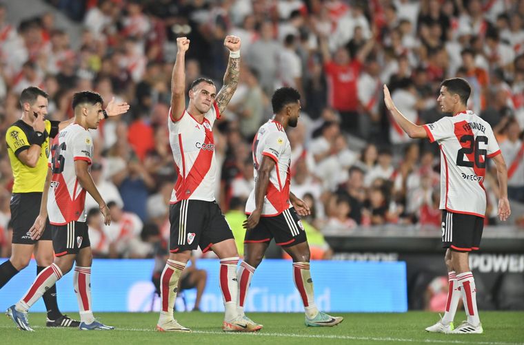 River venció a Gimnasia en un partidazo en 