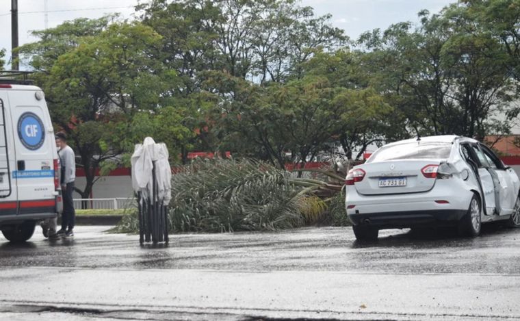 El lugar en el que ocurrió el trágico suceso. (Foto: gentileza El Tribuno).