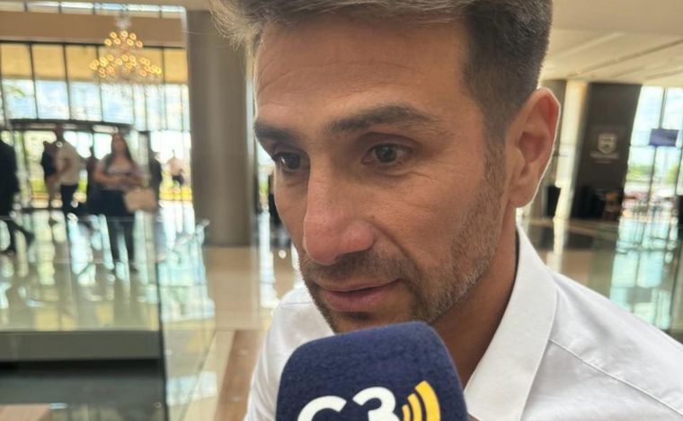 Leonardo Ponzio habló con Cadena 3 en la previa del sorteo de la Libertadores.