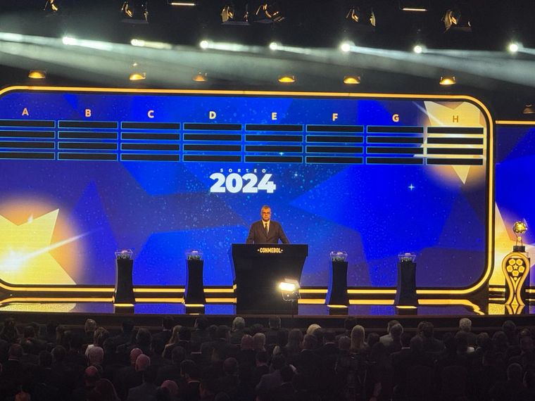 Cadena 3, en Paraguay por el sorteo de Libertadores y Sudamericana. 