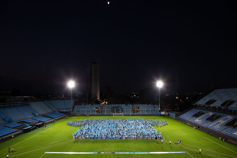 Belgrano logró un récord Guiness en el día de su 119 aniversario (FOTOS: prensa CAB)