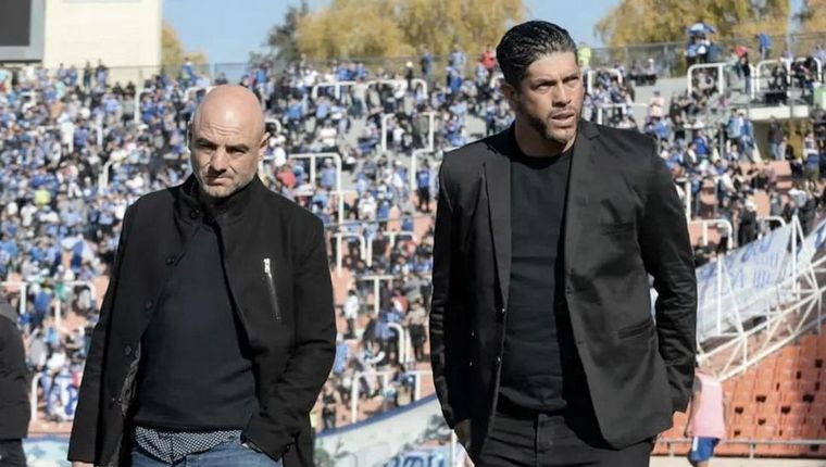 FOTO: Favio Orsi y Sergio Gòmez, la única dupla técnica.
