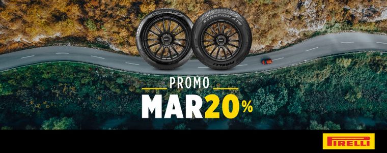 FOTO: Pirelli ofrece 20% Off durante todo Marzo en neumáticos seleccionados